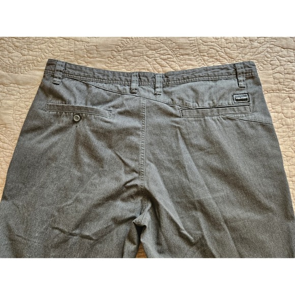Volcom Men's Surf Turf Dark Gray Chino, Board Shorts, Size XL - Picture 6 of 6